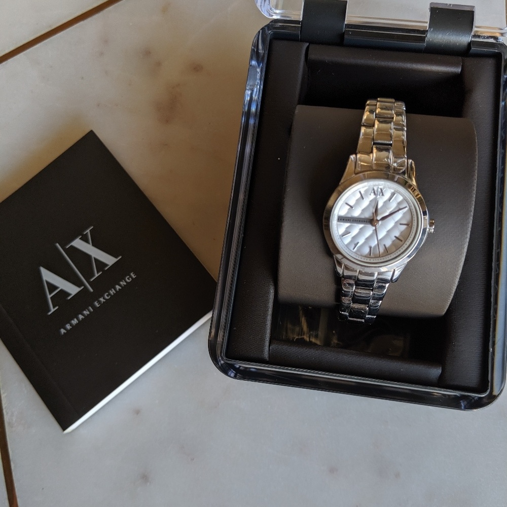 Armani exchange designer watch